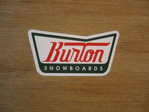 BURTON( Barton ) sticker 11.7cm×6cm