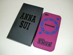 ANNASUI☆アナスイ☆iPhone4モバイルケース☆リカちゃんコラボ