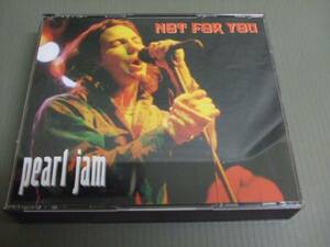 *PEARL JAM/NOT FOR YOU★2枚組/CD