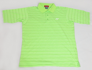 YONEX( Yonex )|VERYCOOL stripe polo-shirt with short sleeves -sizeM- | tube CLVQ