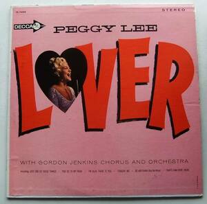 ◆ PEGGY LEE / Lover ◆ Decca DL-74458 (color ) ◆