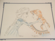 ディズニー アナと雪の女王 FROZEN デッサン 絵 art of DISNEY_画像2