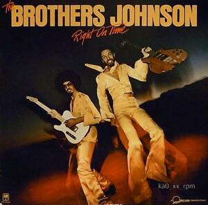 ★☆Brothers Johnson「Right On Time」☆★5点で送料無料!!!