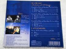 CD モーツァルト フルート四重奏曲2,4,5,他/ランパル/パスキエT_画像2