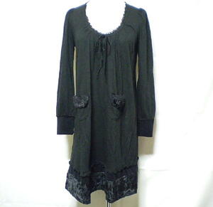 Franche Lippee * wool One-piece * black M*franchelippee* race 