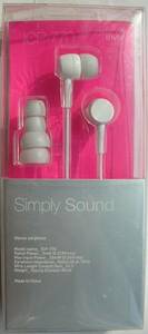  new goods unopened!iriver ICP770 kana ru type earphone 