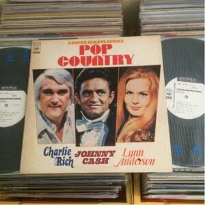 POP COUNTRY 見本盤2LP JOHNNY CASH