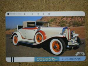 kuru*110-6896 Classic car over n telephone card 