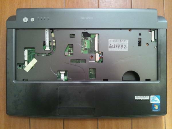 ONKYO R415A3 CelP4600 2GHz下半身(本体)動作確認Junk6031442