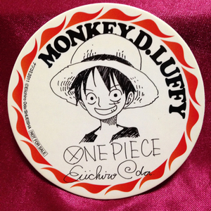 ★【ONE PIECE】非売品 紙コースター ルフィ 夏コミ フェア 特典 ナツコミ 集英社 ブックフェア 書店 アニメイト 2011