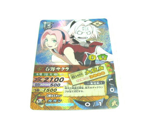  Naruto *narutimeto card Battle Sakura kila177