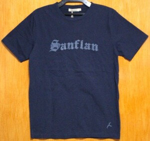 SALE！Hub＆Spoke(M)362307Sanflan刺繍半袖Ｔシャツ訳あり