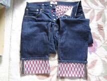 ☆リーバイスＬｅｖｉ’ｓ☆501　ポッププリントデニム赤■美品_画像3