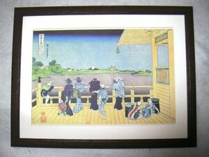 Art hand Auction Sechsunddreißig Ansichten des Berges Fuji Gohyakurakanji Sazaido Offset-Reproduktion, Holzrahmen, Kaufe es jetzt, Malerei, Ukiyo-e, drucken, Bild eines berühmten Ortes