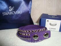 新品☆SWAROVSKI☆スワロフスキー☆ブレスレット☆紫_画像2