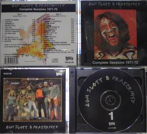 BON SCOTT & FRATERNITY COMPLETE SESSIONS 1971-72 (2CD)