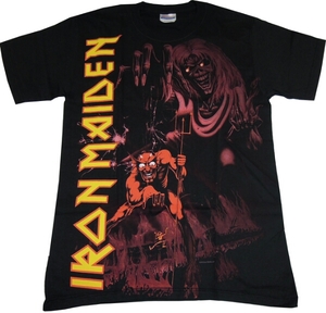 正規品Δ送料無料Iron Maiden(メイデン) mono nob Tシャツ(M)