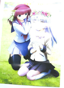  both sides B2 poster *Angel Beats!.. angel &WORKING!