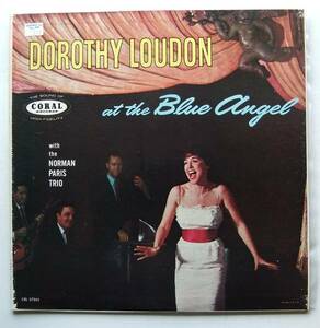 ◆ DOROTHY LOUDON at the Blue Angel with the NORMAN PARIS Trio ◆ Coral CRL-57265 (red) ◆