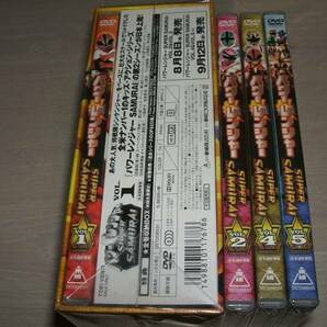 未使用 DVD パワーレンジャー SUPER SAMURAI VOL.1・2・4・5セット