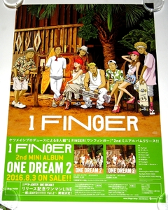 У4 告知ポスター [1 FINGER] ONE DREAM 2 ケツメイシ