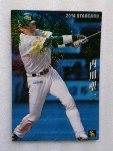 ２０１４カルビー野球カード№Ｓ－３１内川聖一（ソフトバンク）スターカード通常版