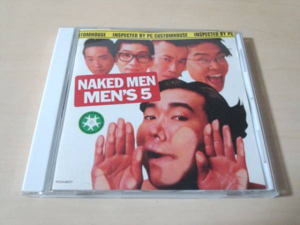 MEN'S 5 CD「NAKED MEN」メンズ5 コミックバンド廃盤●