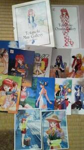  Tokimeki Memorial * wistaria cape poetry woven *. compilation . another * postcard set 