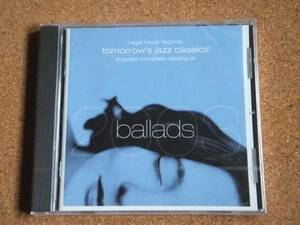 ドイツ名門ジャズ・レーベルnagel hayerより TOMORROW JAZZ CLASSICS BALLADS 2003...martin sasse.greg osby.eric reed.ken poplowski...