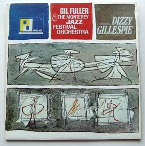 ◆ GIL FULLER - DIZZY GILLESPIE / The Monterey Jazz Festival Orchestra ◆ Pacific Jazz PJ-93 (blue) ◆ V