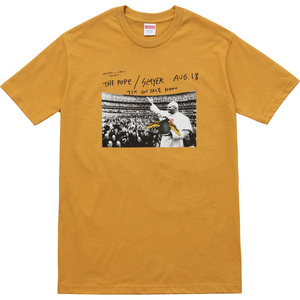 即決 supreme anti hero pope tee mustard