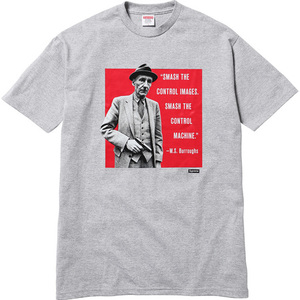 即決 supreme burroughs tee grey