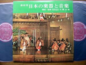 [LP] teaching material for japanese musical instruments . music (P122 Prince god comfort . comfort rice field comfort talent shakuhachi shamisen . lamp shamisen . bending kokyu biwa dragon flute Goryeo pipe )