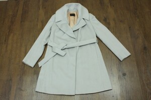  beautiful goods Tomorrowland cashmere go in wool te long chi coat 38