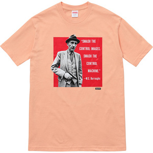 即決 supreme burroughs tee peach