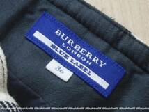 美品 BURBERRY BLUE LABEL チェック柄 スカート 36 バーバリー_画像3