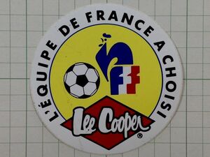  France. sticker :lee cooper soccer Vintage car +Da