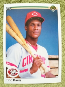 ★ERIC DAVIS UPPER DECK 1990 MLB #116 CINCINNATI REDS エリック デイビス シンシナティ レッズ デービス UD