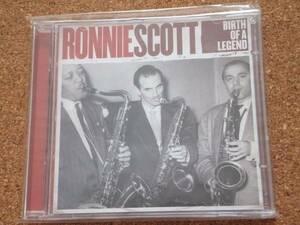 英国名テナー奏者にて世界中で最も有名なクラブronnie scott's jazz club経営者2枚組ベスト RONNIE SCOTT Birth of a Legend