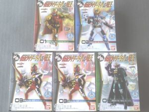 未開封【創絶 仮面ライダーキバ＆電王（全４種揃い・５個）】バンダイ/’０８年