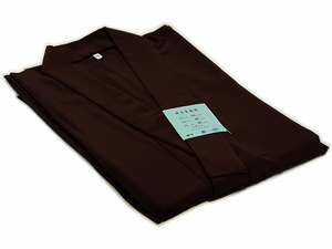 ** new goods ** for man long kimono-like garment [ tailored ]*S size *[ tea color ]