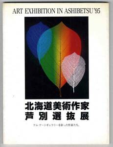 【b0629】1995年 北海道美術作家芦別選抜展 アム・アートギャラリーを彩った作家たち。 [図録]