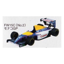 アオシマ 1/64 WILLIAMS F1GP ウィリアムズミニカーコレクション Canon Williams FW15C MONACO GP モナコGP 1993(No.2) 模型 ミニカー_画像1
