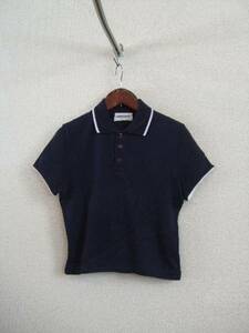 QUEENSCOURT navy blue polo-shirt with short sleeves (USED)30915②