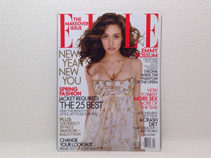 洋雑誌 ELLE US No.233 1.2005 Emmy Rossum 送料180円/e1