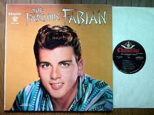 【LP】THE FABULOUS FABIAN(CHLX5005米国CHANSELLOR1959年MONO初回綴込ポスター付フェビアン)