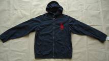 POLO Ralph Lauren Boys Waimea Hooded Windbreaker 紺 L 45%off ポロ ラルフローレン ボーイズ ウインドブレーカー_画像1