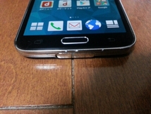 即落/即発!!美中古品 SC-05F Galaxy S5 ブラック_画像3