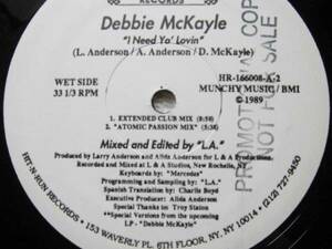 Debbie McKayle/I Need Yo' Lovin/ＣＤ~ＬＰ５点以上送料無料