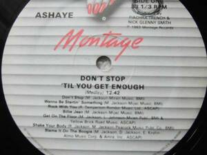 Ashaye/Don't Stop 'Til You Get Enough/Michael Jackson